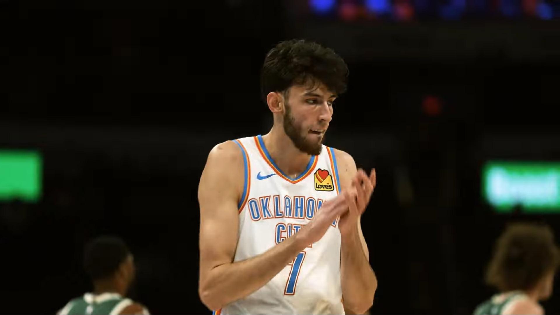 Chet Holmgren OKC THunder 16 novembre 2023 NBA Top 5