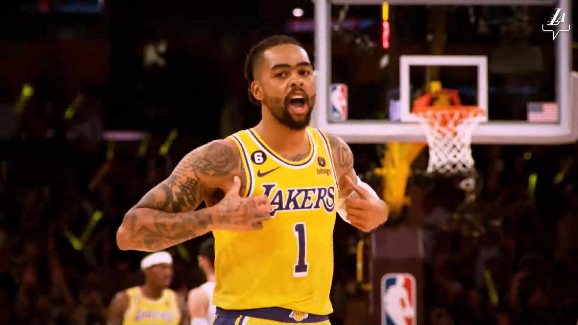 D'Angelo Russell Los Angeles Lakers 17 novembre 2023
