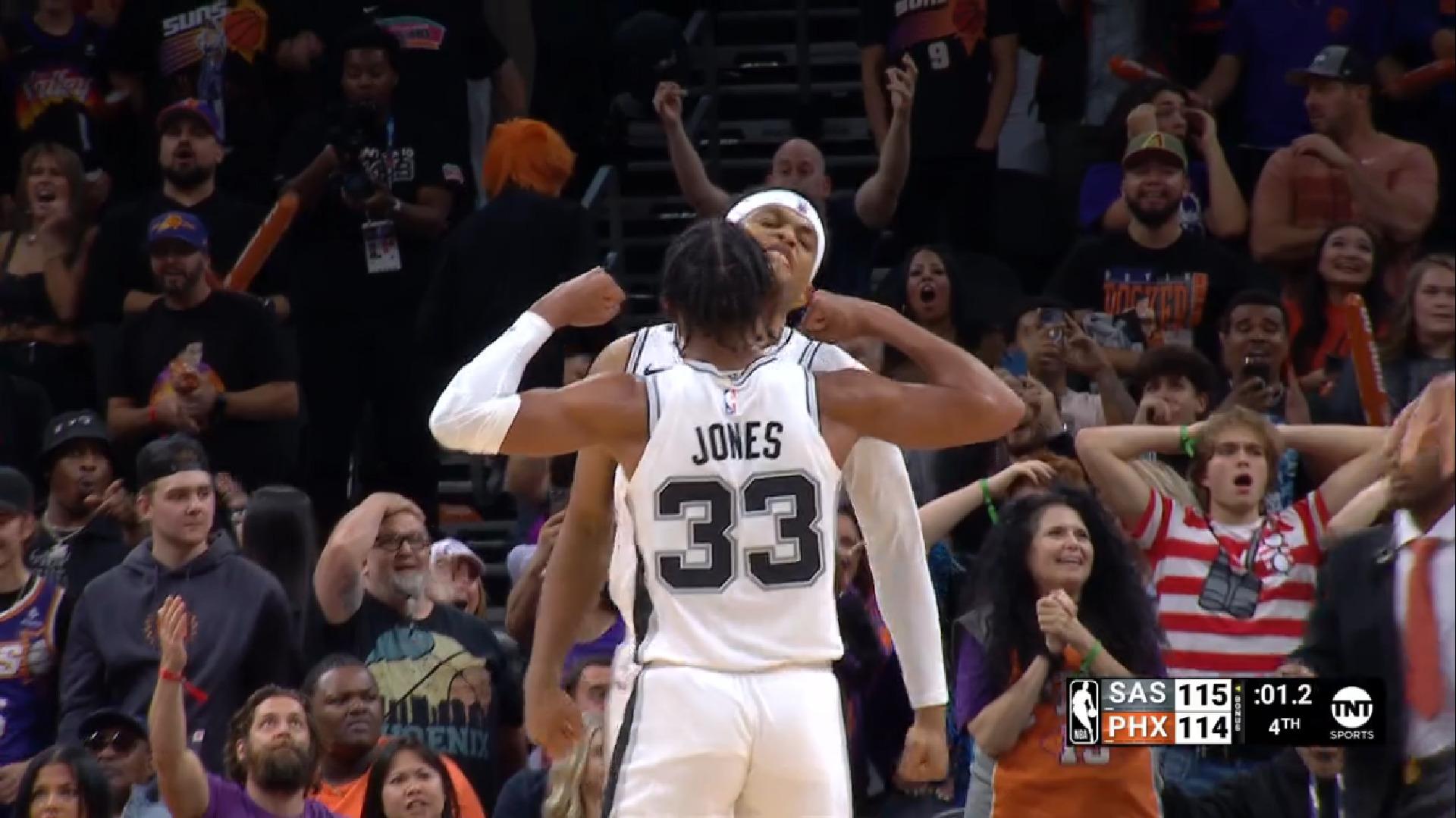 Keldon Johnson San Antonio Spurs 1 novembre 2023