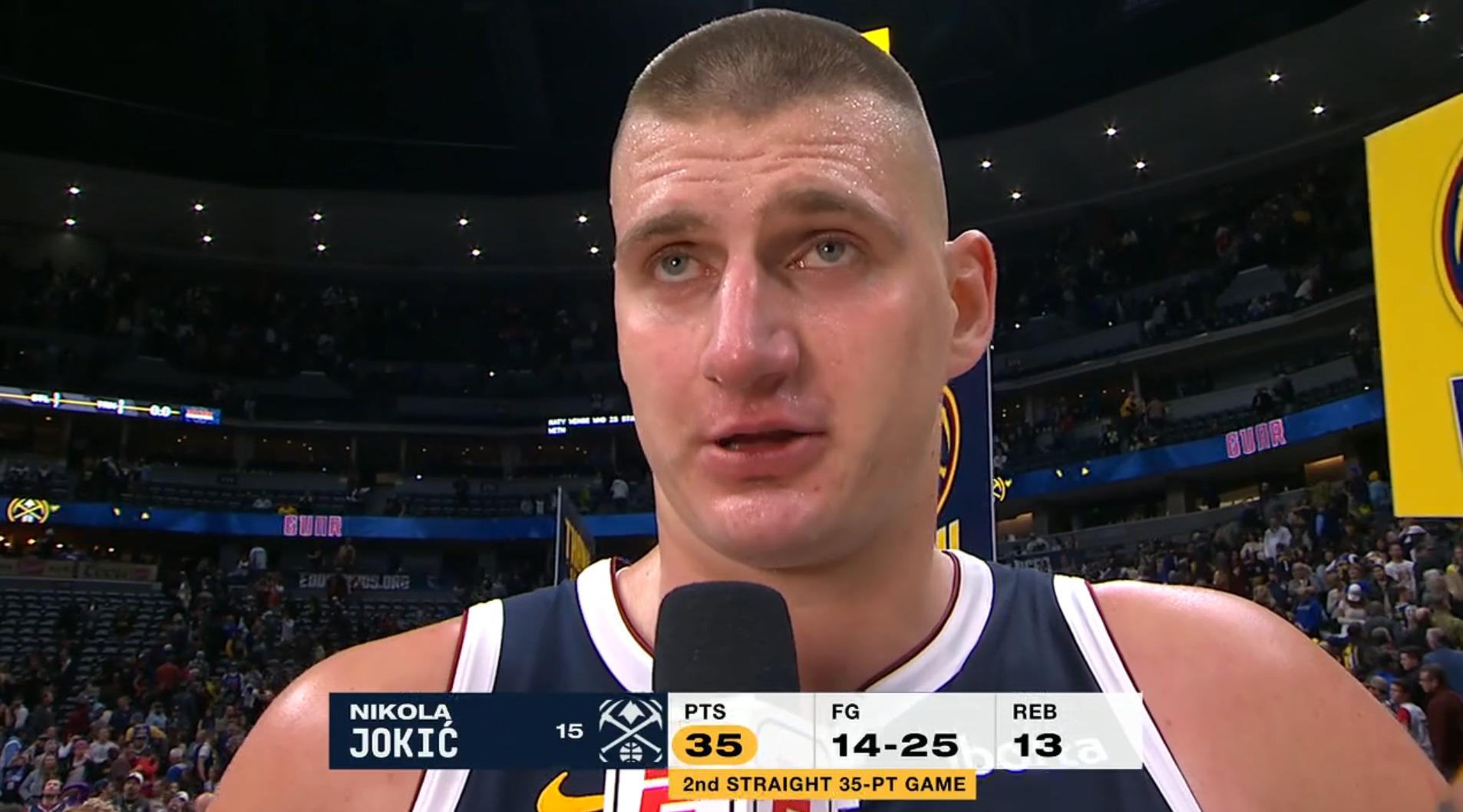 Nikola Jokic 9 novembre 2023