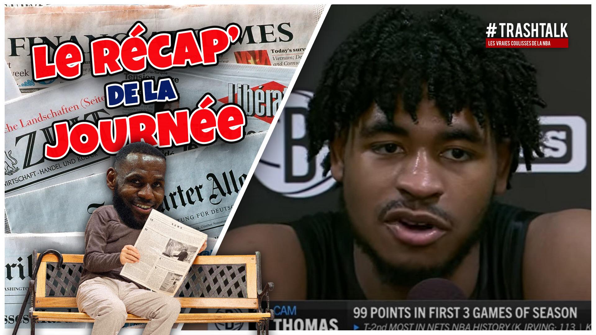 Récap du jour Cam Thomas 9 novembre 2023