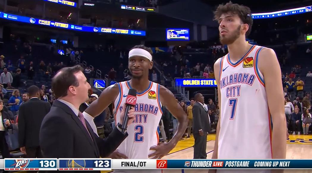 Thunder 19 novembre 2023