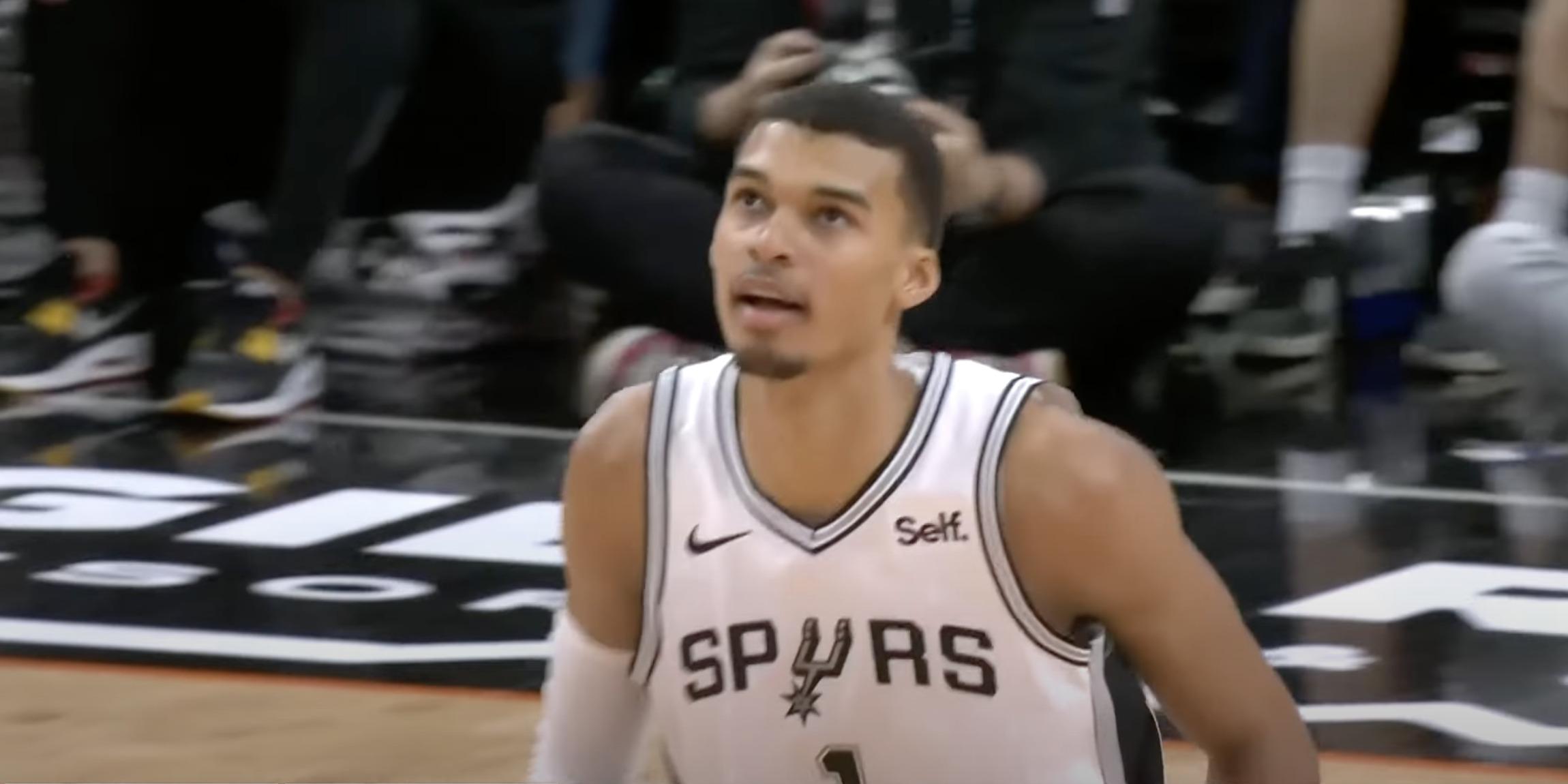 Victor Wembanyama HL Suns Spurs