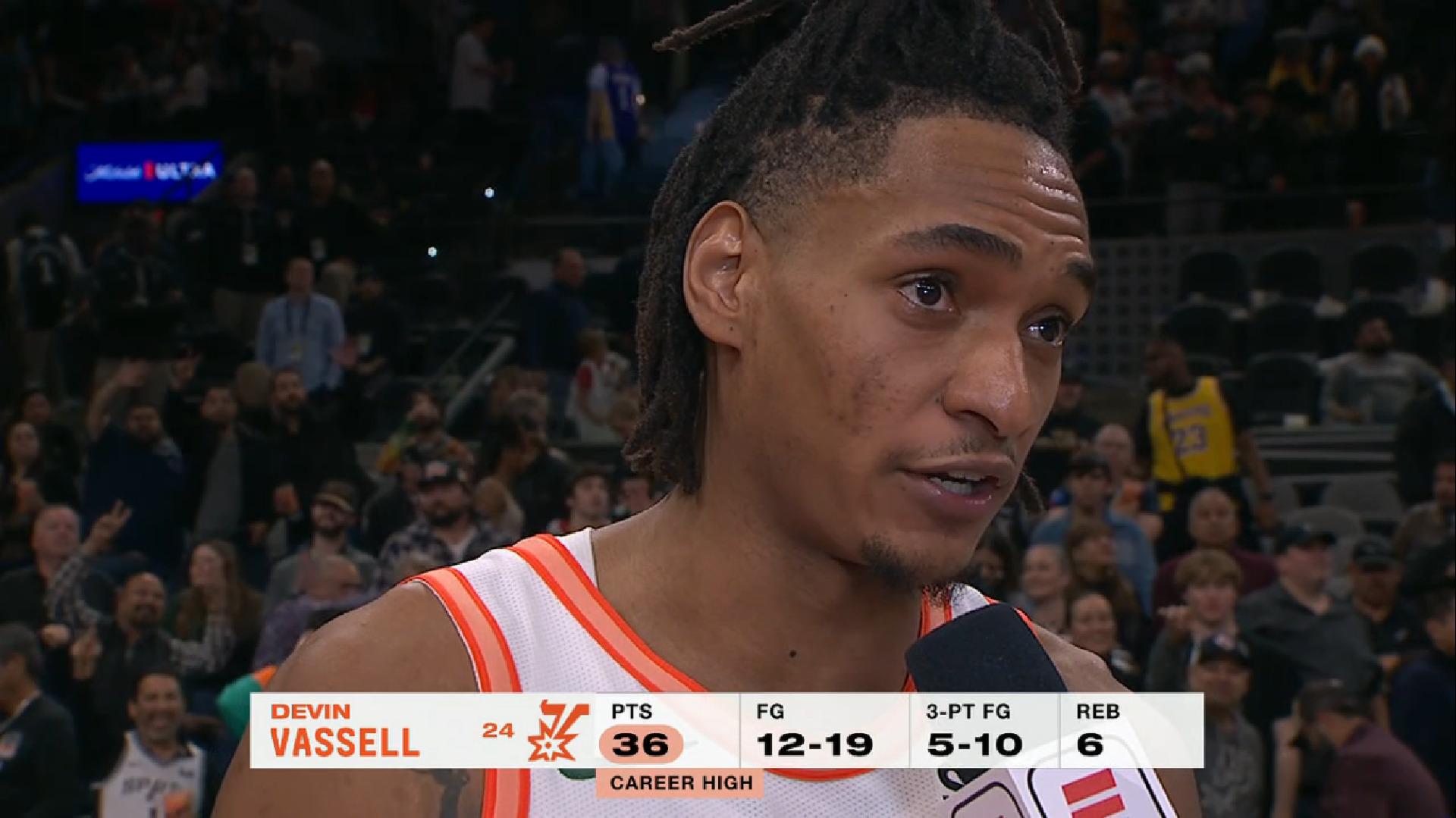 Devin Vassell San Antonio Spurs 16 décembre 2023