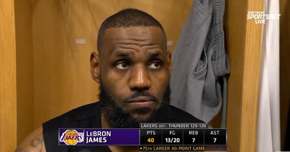 LeBron James 24 décembre 2023