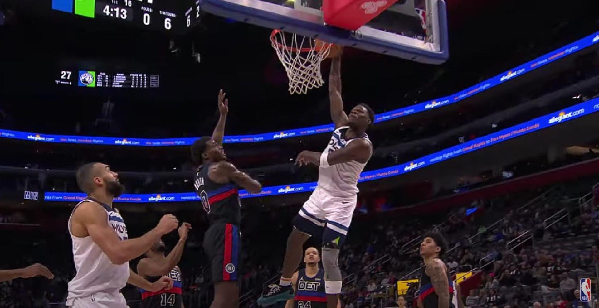 Anthony Edwards 18 janvier 2024