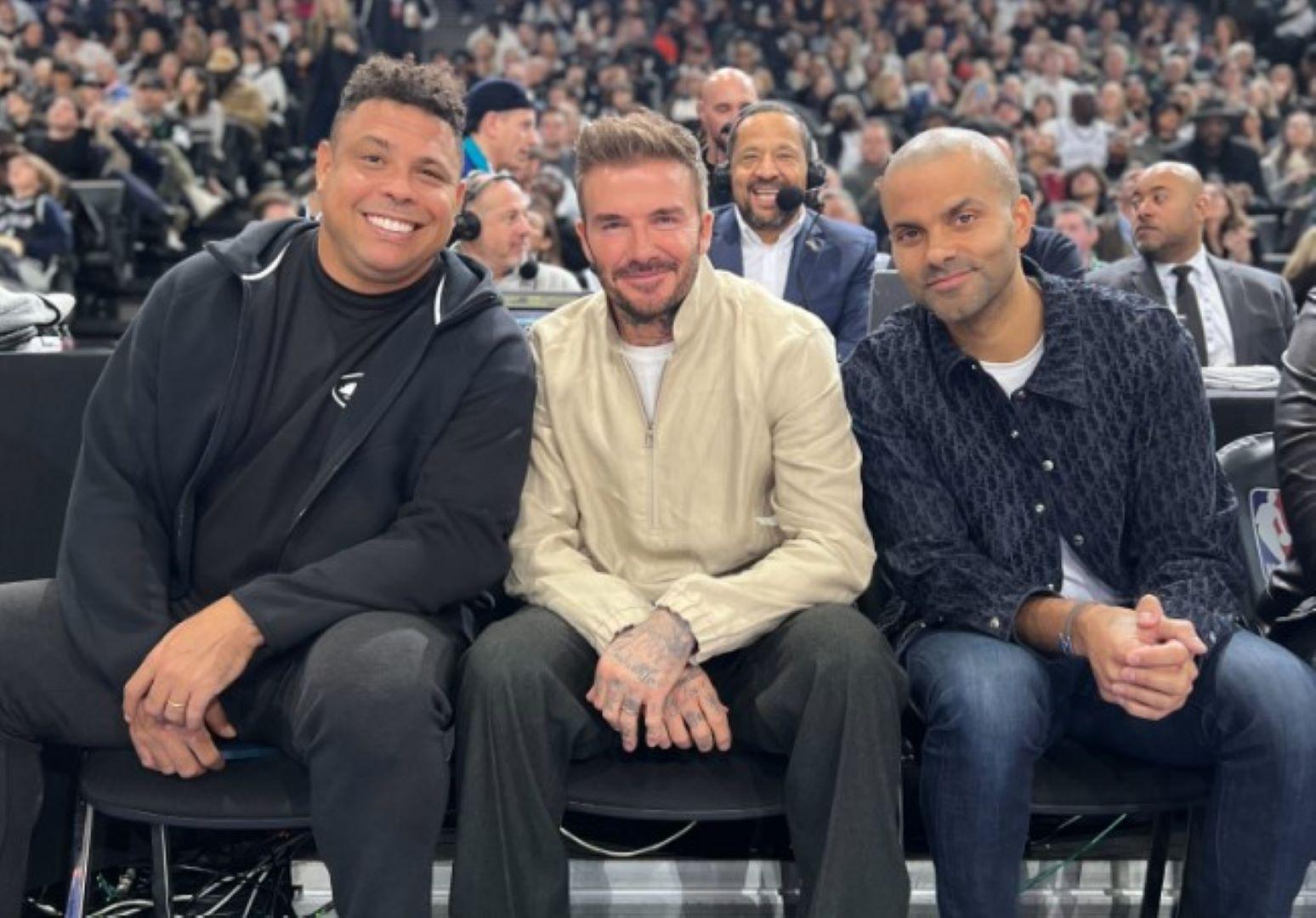 NBA Paris Game 2024, Ronaldo, Beckham et Parker
