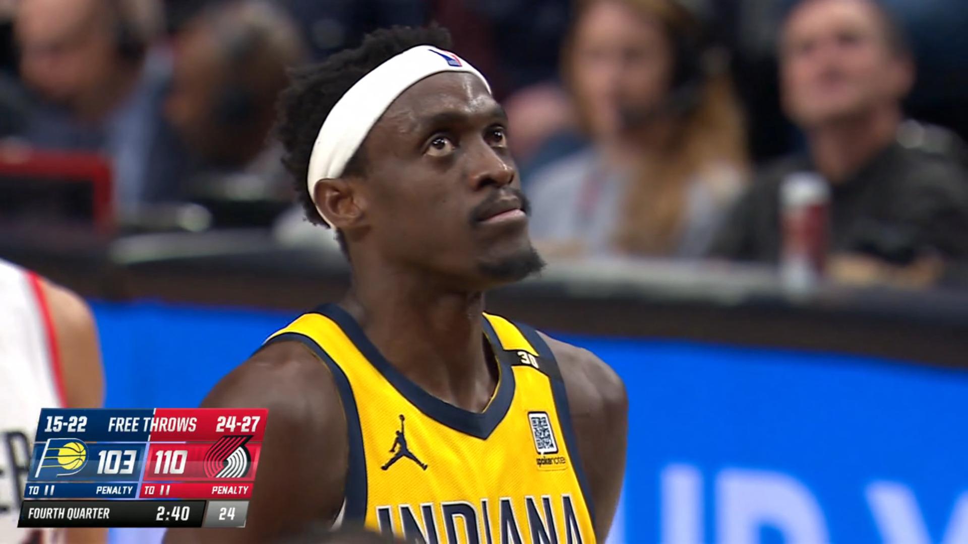 Résumé NBA Pascal Siakam Indiana Pacers 20 janvier 2024
