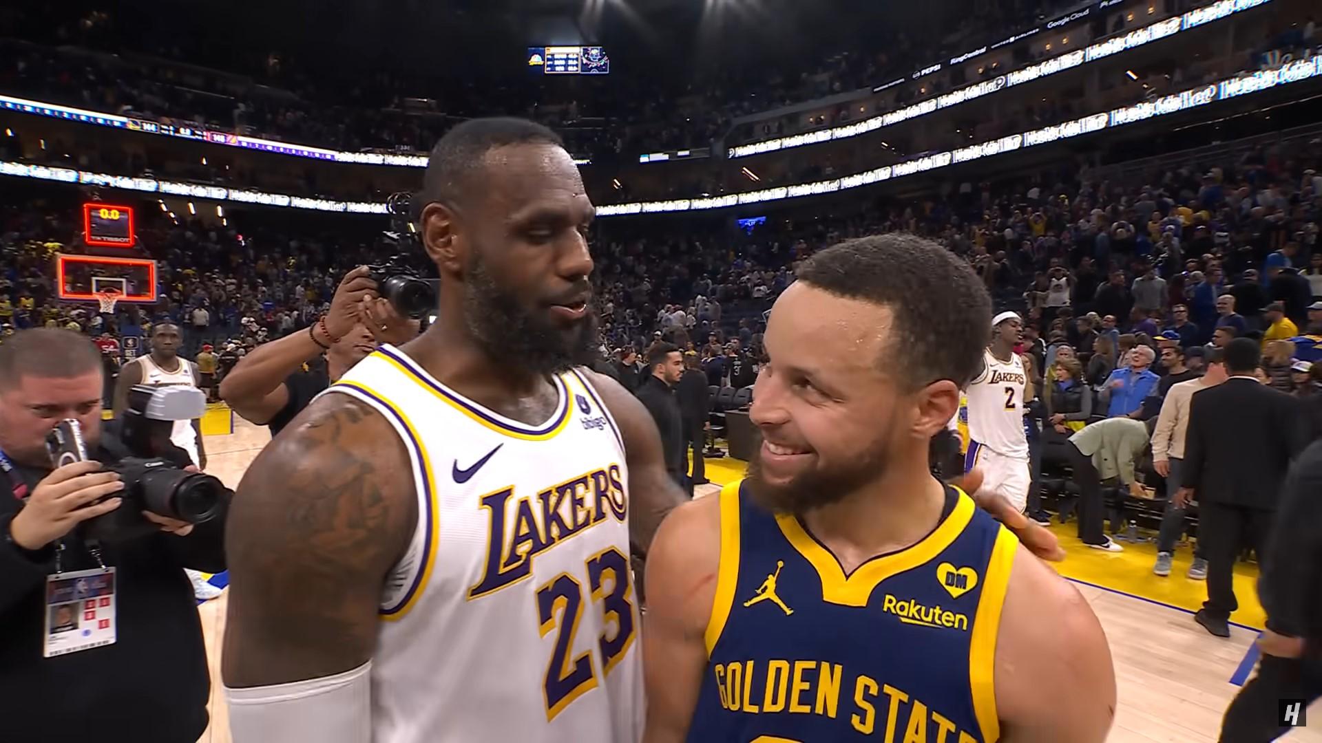 lebron james stephen curry, lakers warriors