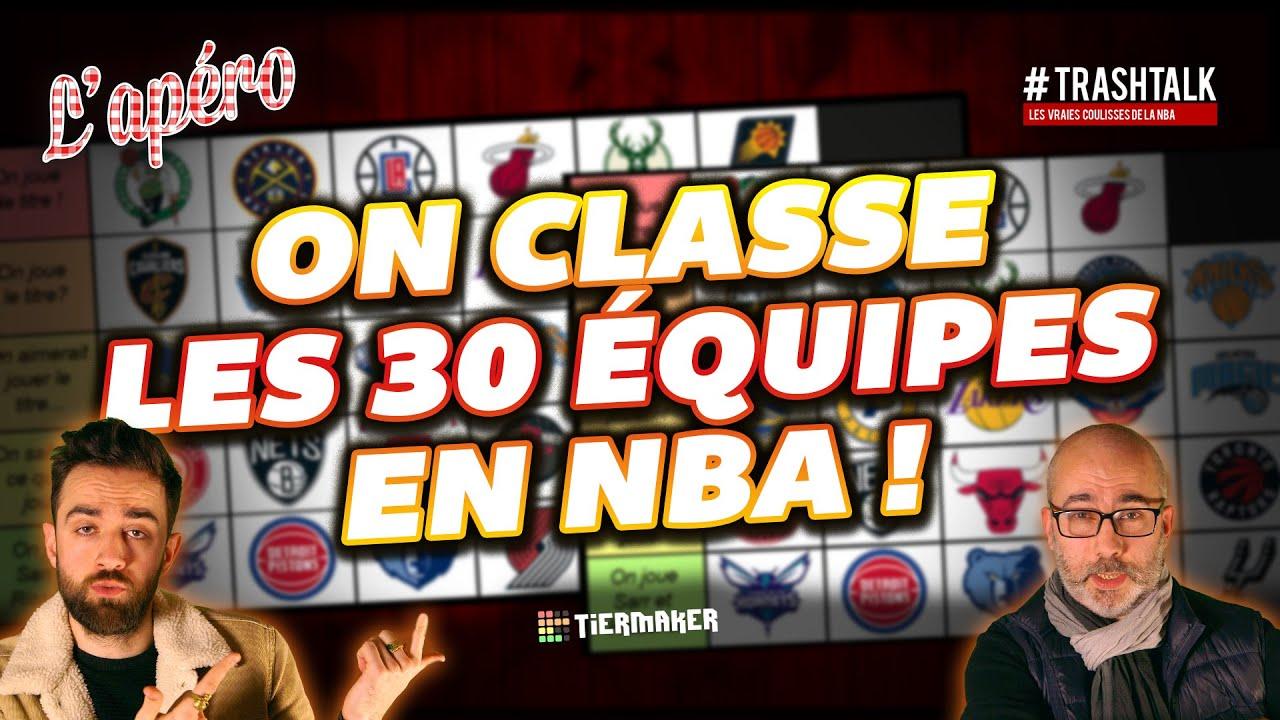Apéro TrashTalk Tierlist NBA