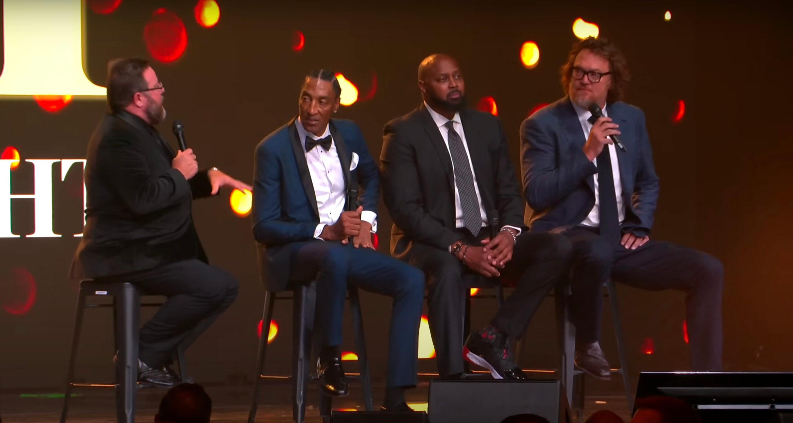 Scottie Pippen Horace Grant Luc Longley No Bull Tour