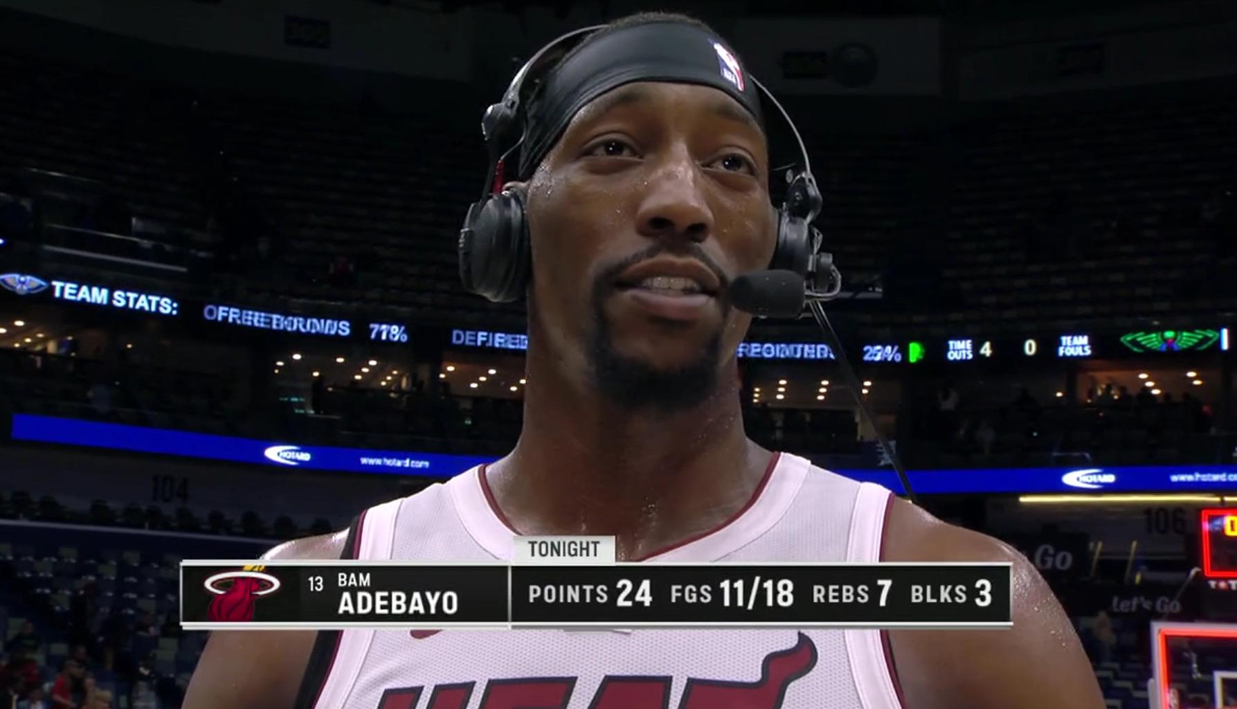 Bam Adebayo Heat 24 février 2024