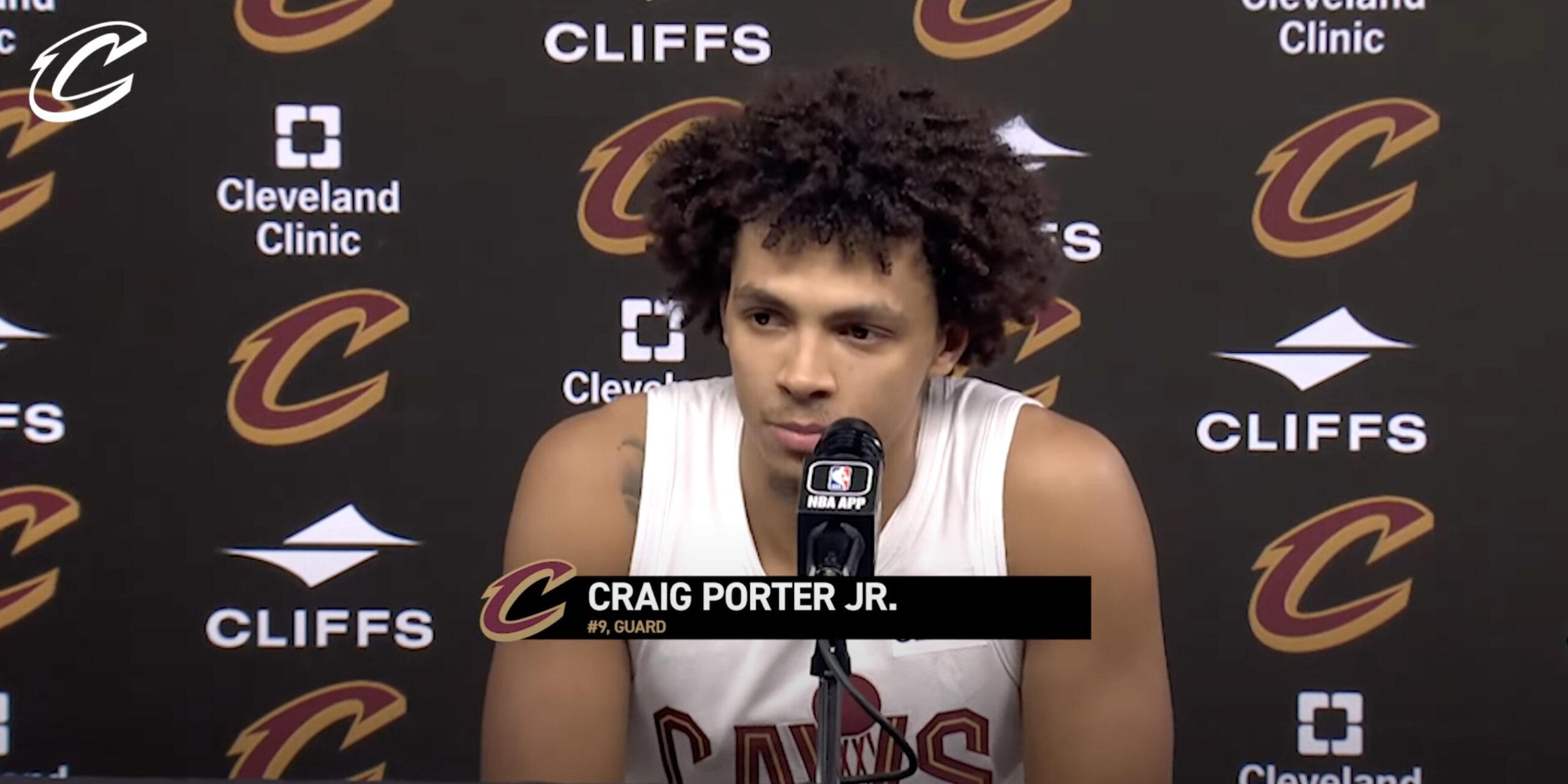 Craig Porter Jr Cavaliers