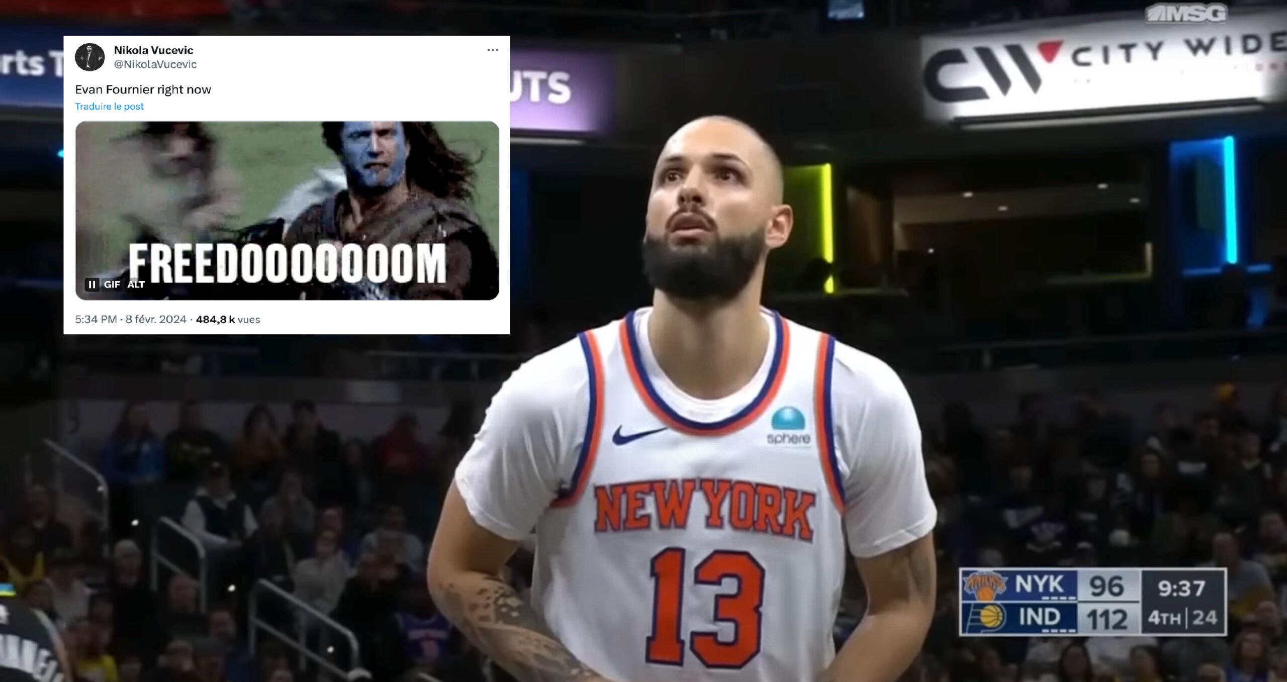 Evan Fournier Nikola Vucevic Twitter