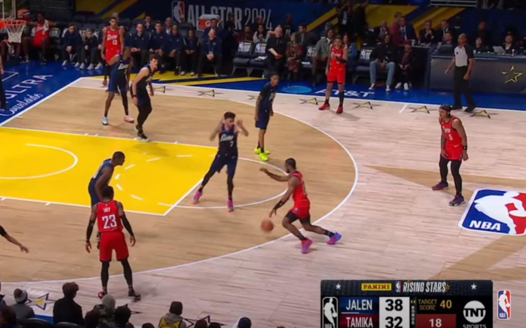 Scoot Henderson et Chet Holmgren 17 février 2024