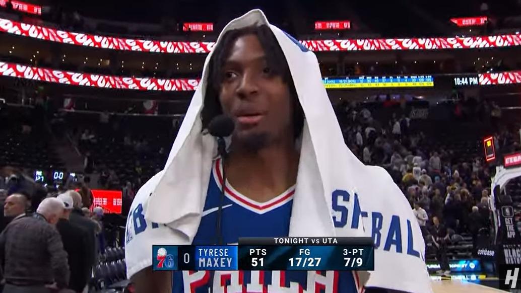 Tyrese Maxey 2 février 2024