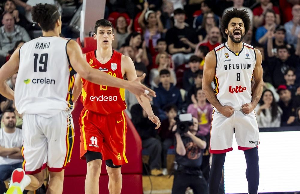Belgique-Espagne EuroBasket 25 février 2024