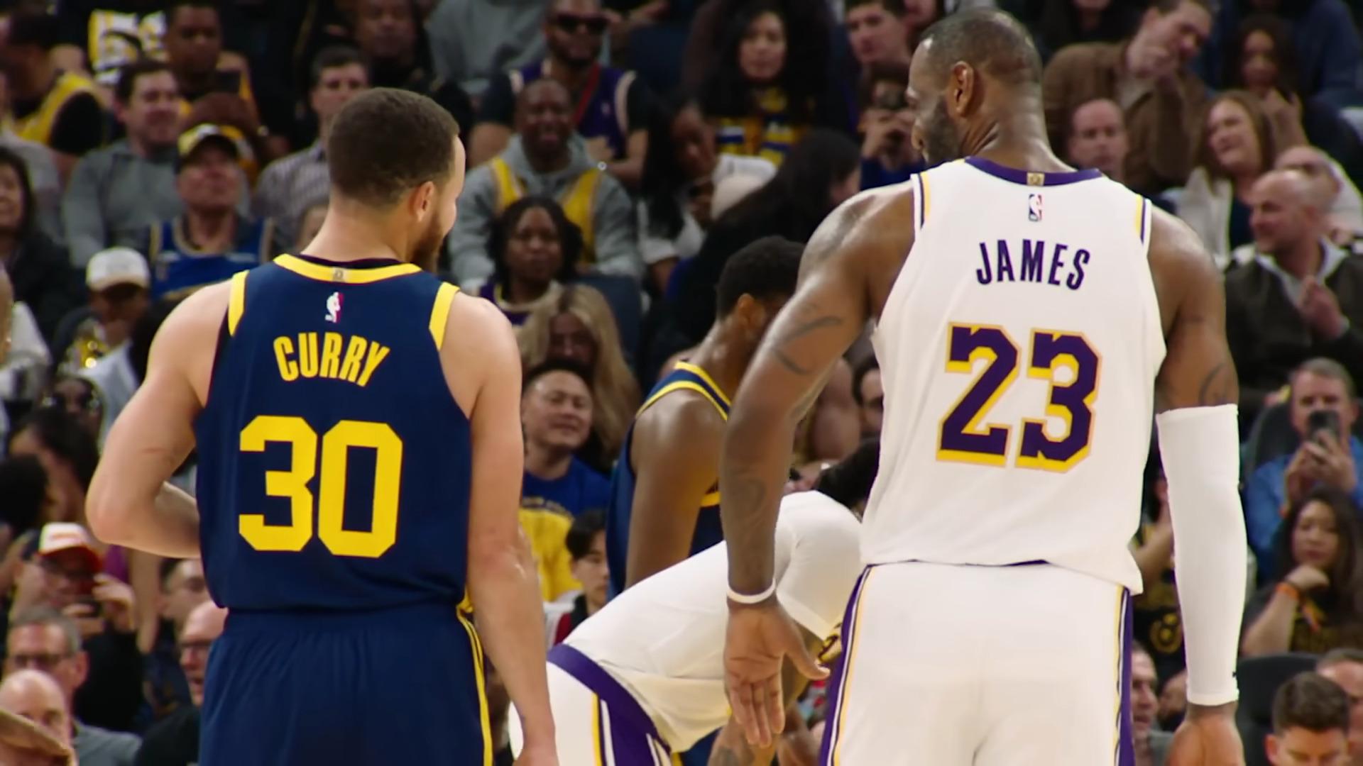Stephen Curry et LeBron James records NBA