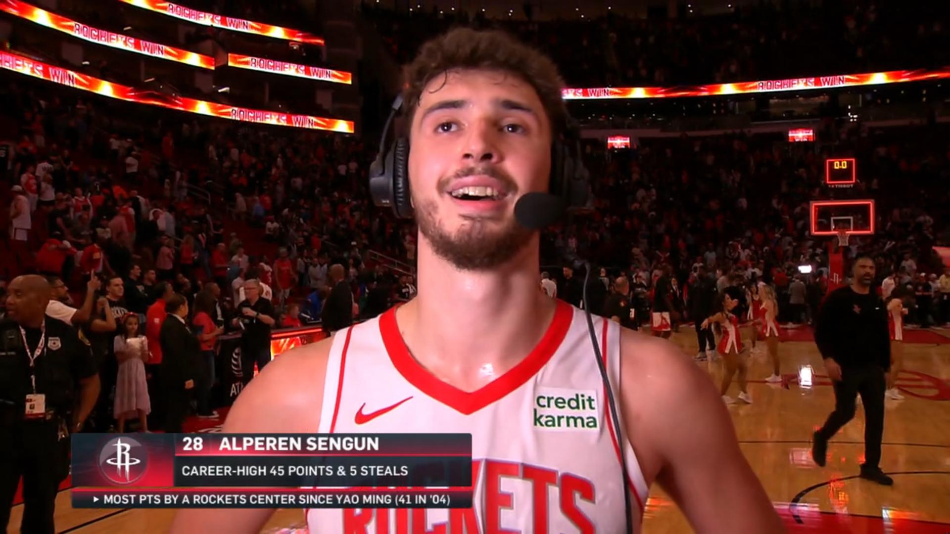 Alperen Sengun Houston Rockets 6 mars 2024