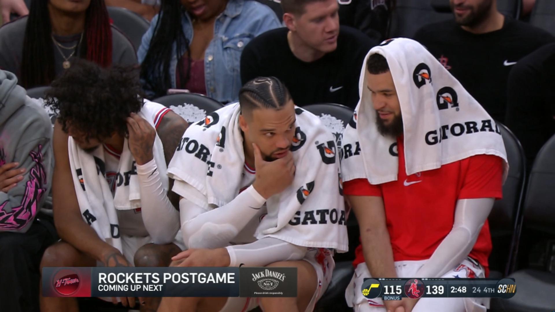 Jalen Green Fred VanVleet Houston Rockets 24 mars 2024