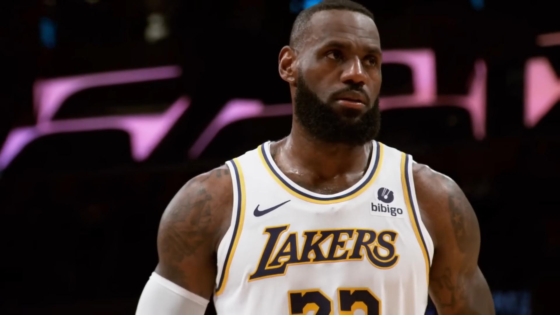LeBron James 16 mars 2024 Los Angeles Lakers