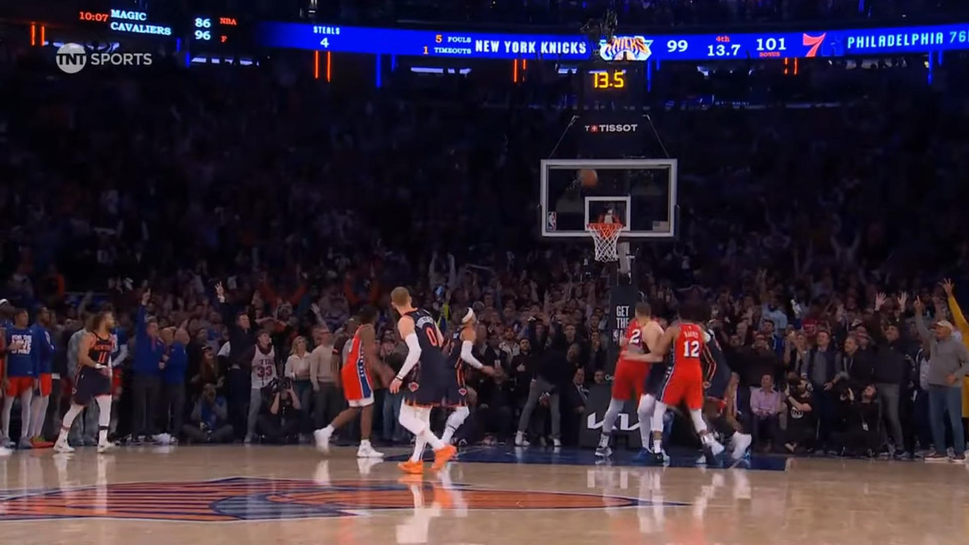 Action Knicks victoire 23 avril 2024