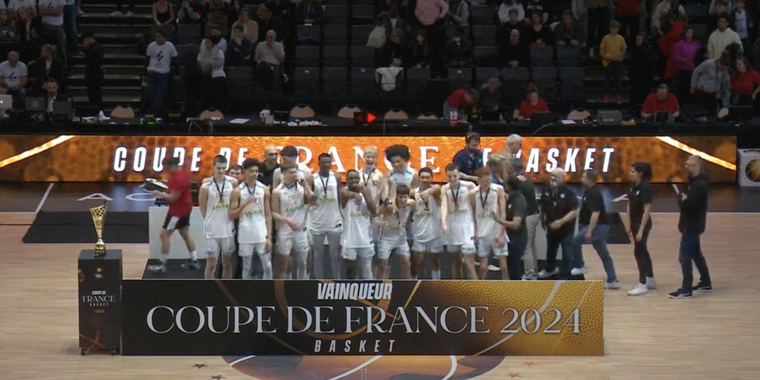Cholet Basket Soren Bracq Coupe de France U17 FFBB