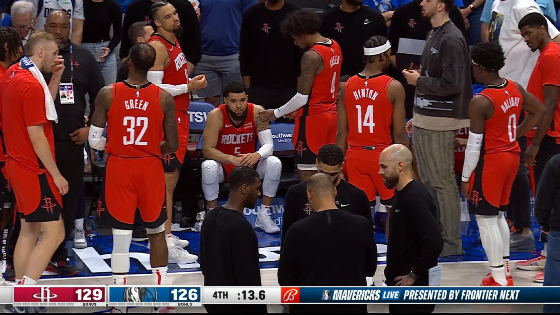 Course aux Playoffs Houston Rockets 8 avril 2024