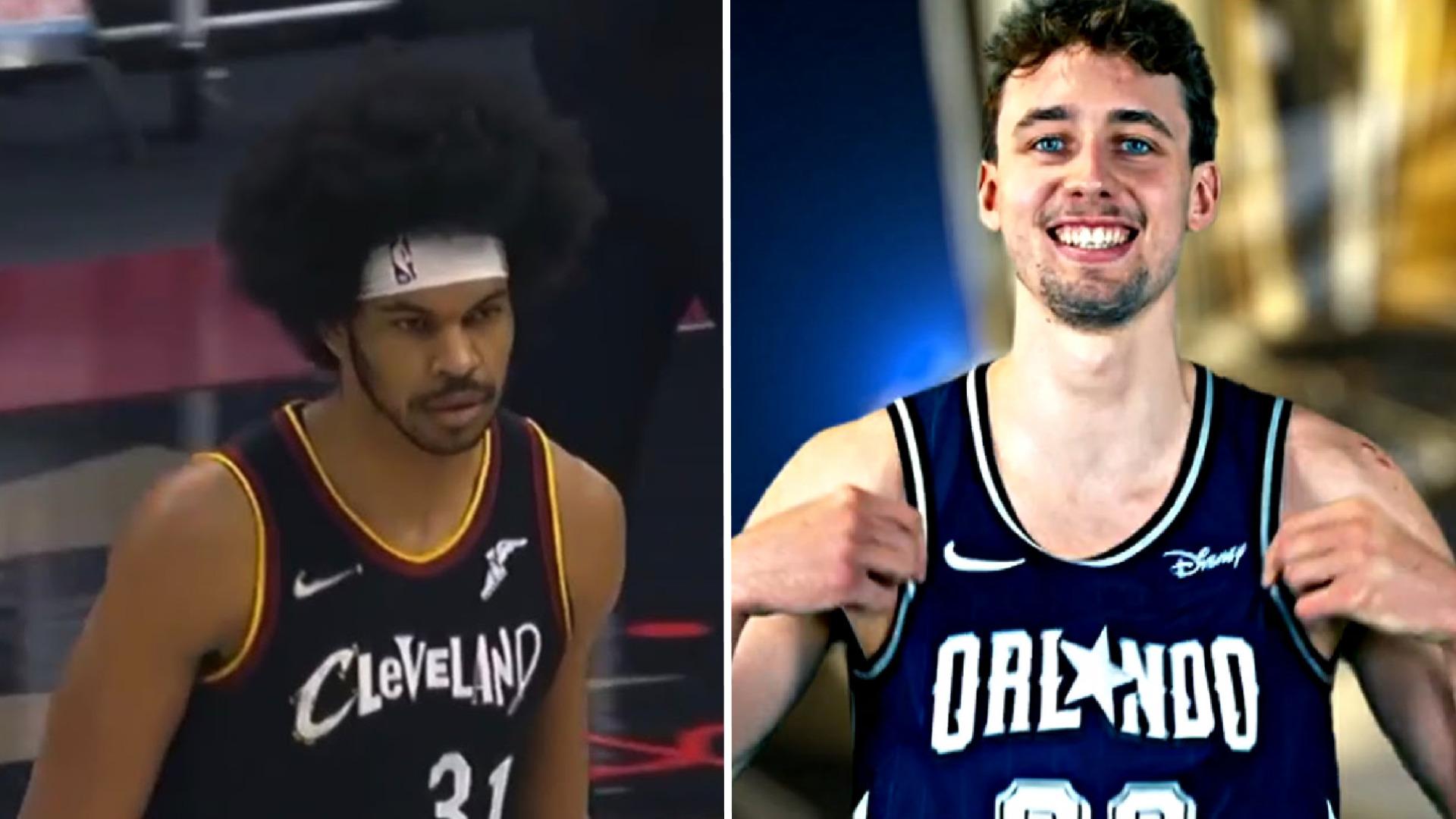 Jarrett Allen - Franz Wagner 22 avril 2024