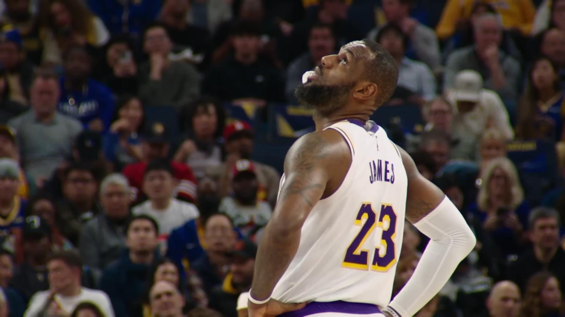 LeBron James Los Angeles Lakers 22 février 2024