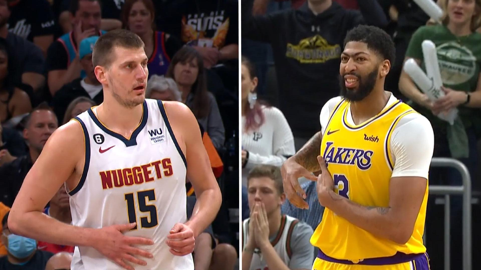 Nikola Jokic Anthony Davis 22 avril 2024