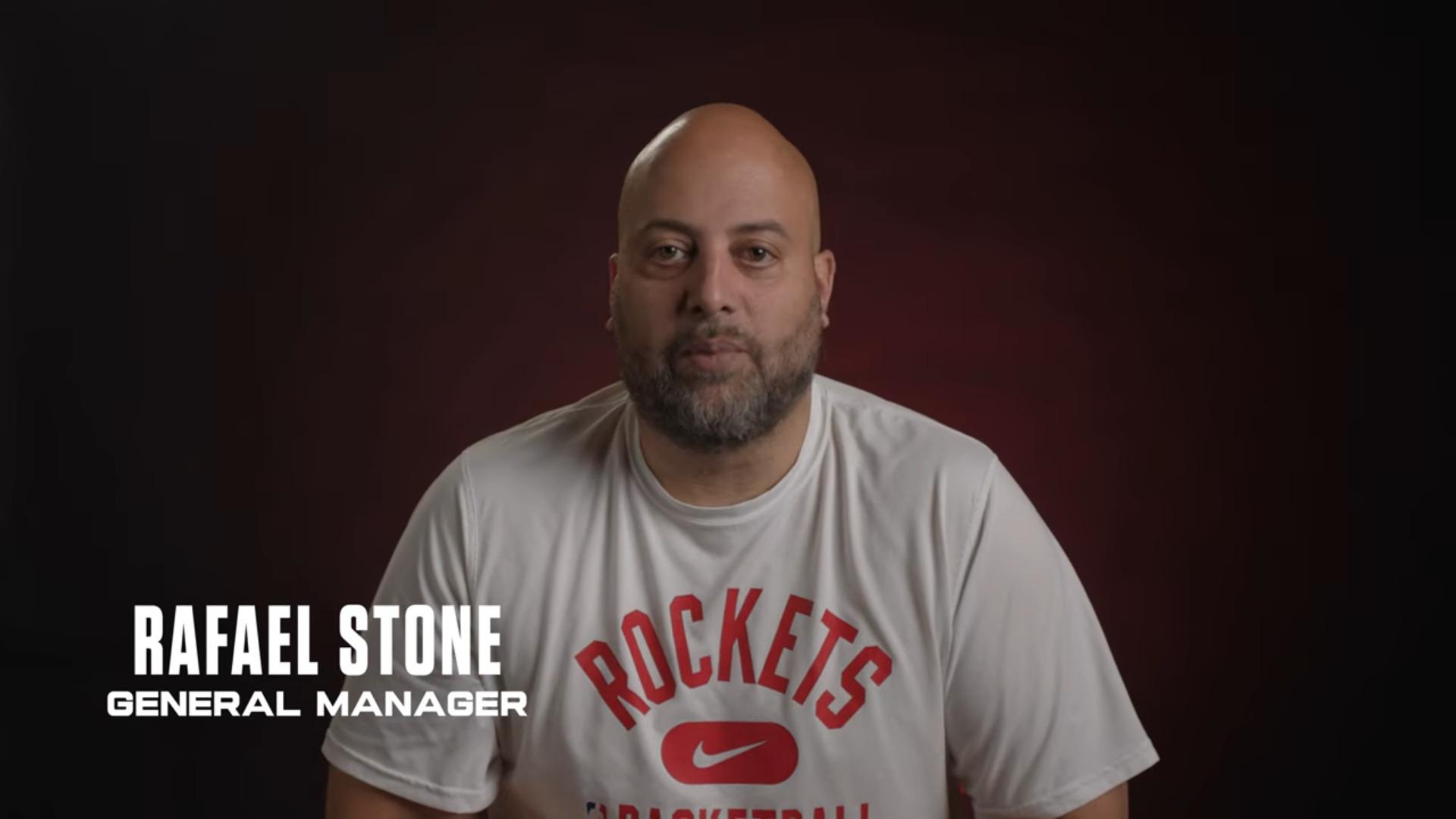 Rafael Stone Houston Rockets 17 avril 2024