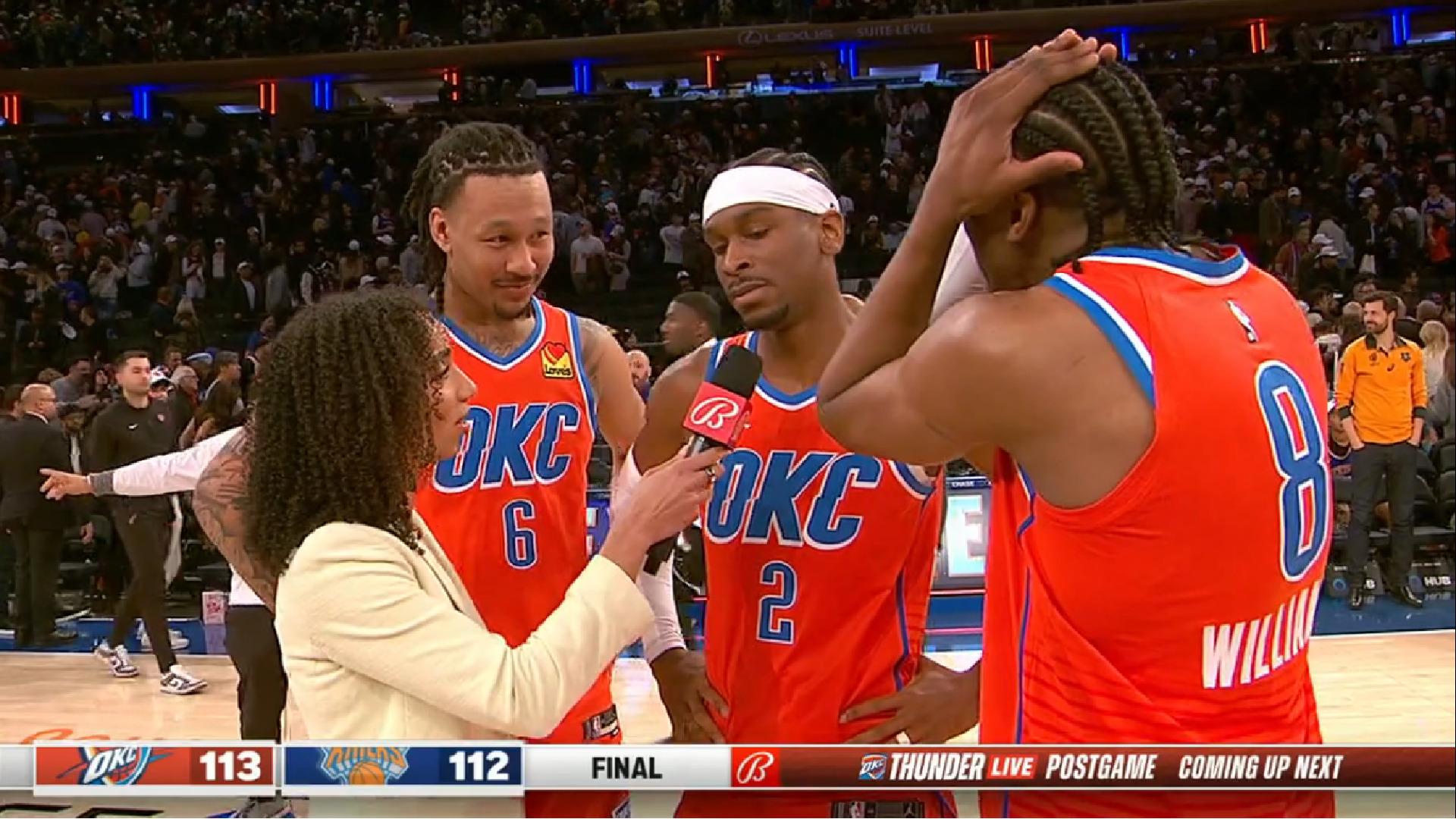 Shai Gilgeous-Alexander OKC Thunder 1 avril 2024