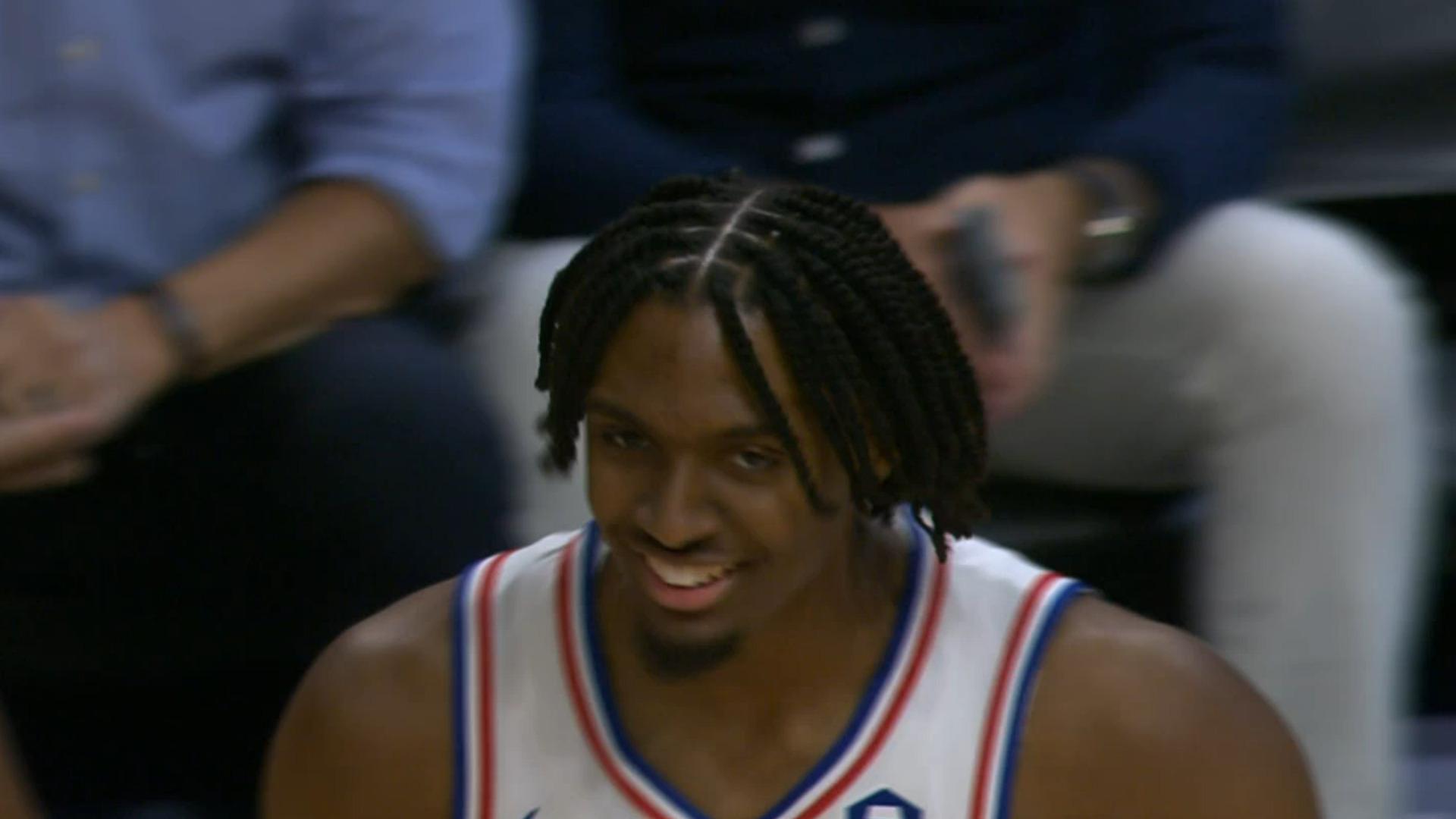 Tyrese Maxey Sixers 5 avril 2024