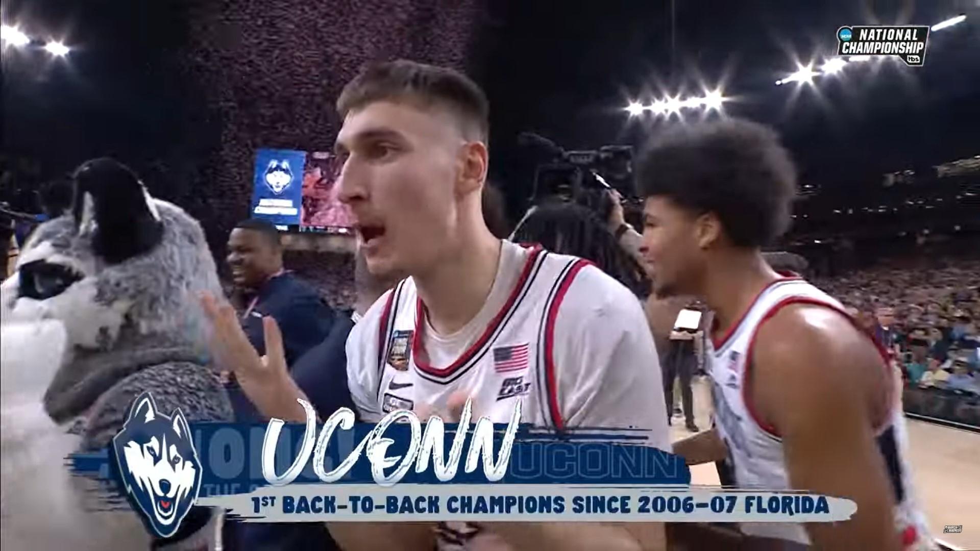 uconn march madness doublé