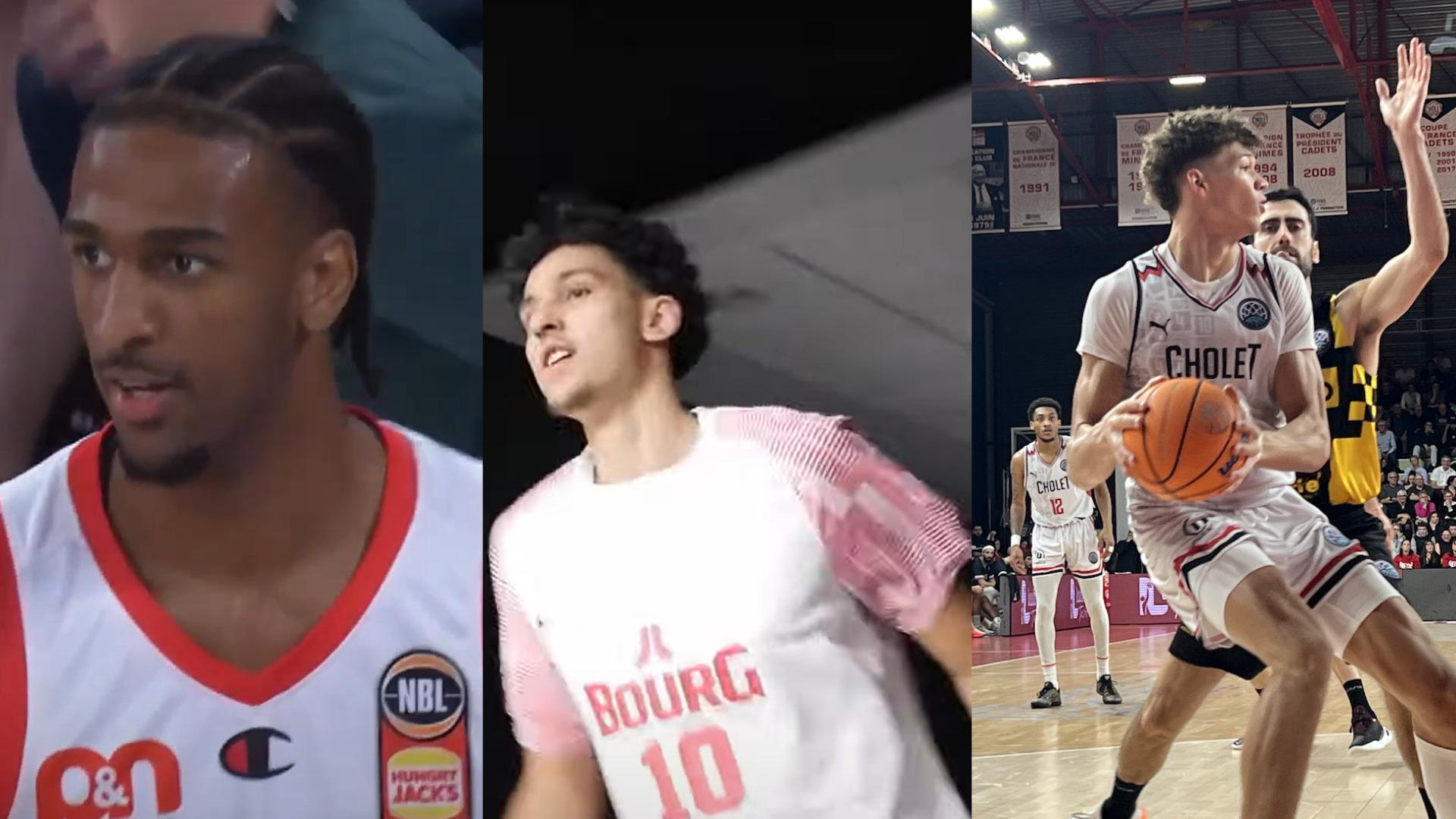 Alex Sarr - Zaccharie Risacher - Tidjane Salaun 11 mai 2024 Draft NBA