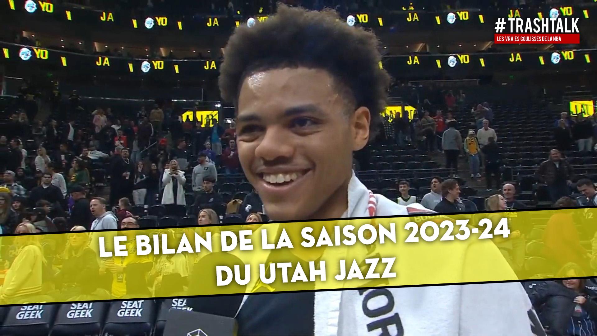 Couverture bilan Utah Jazz saison 2023 2024