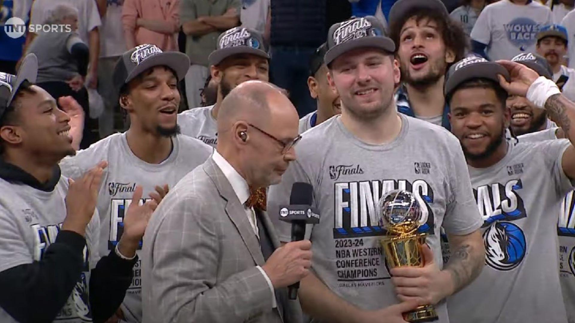 Luka Doncic trophée 31 mai 2024