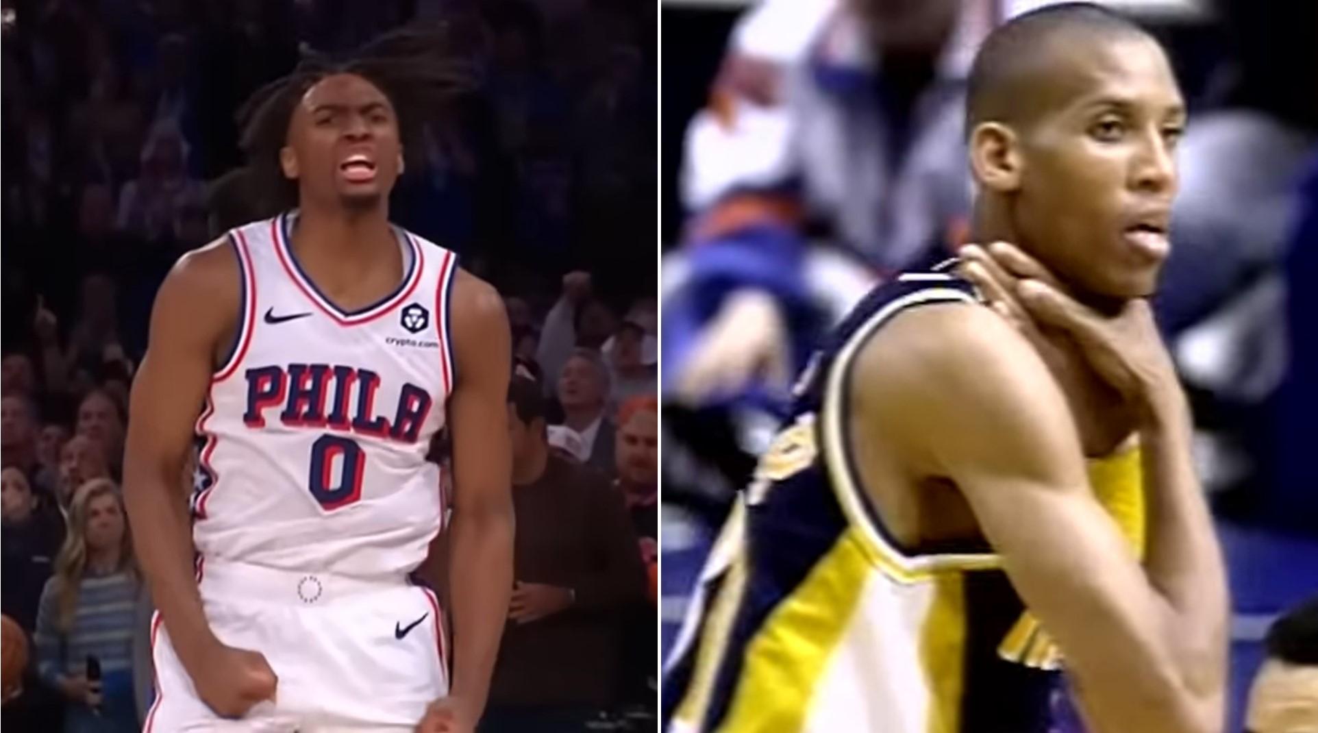 tyrese maxey reggie miller