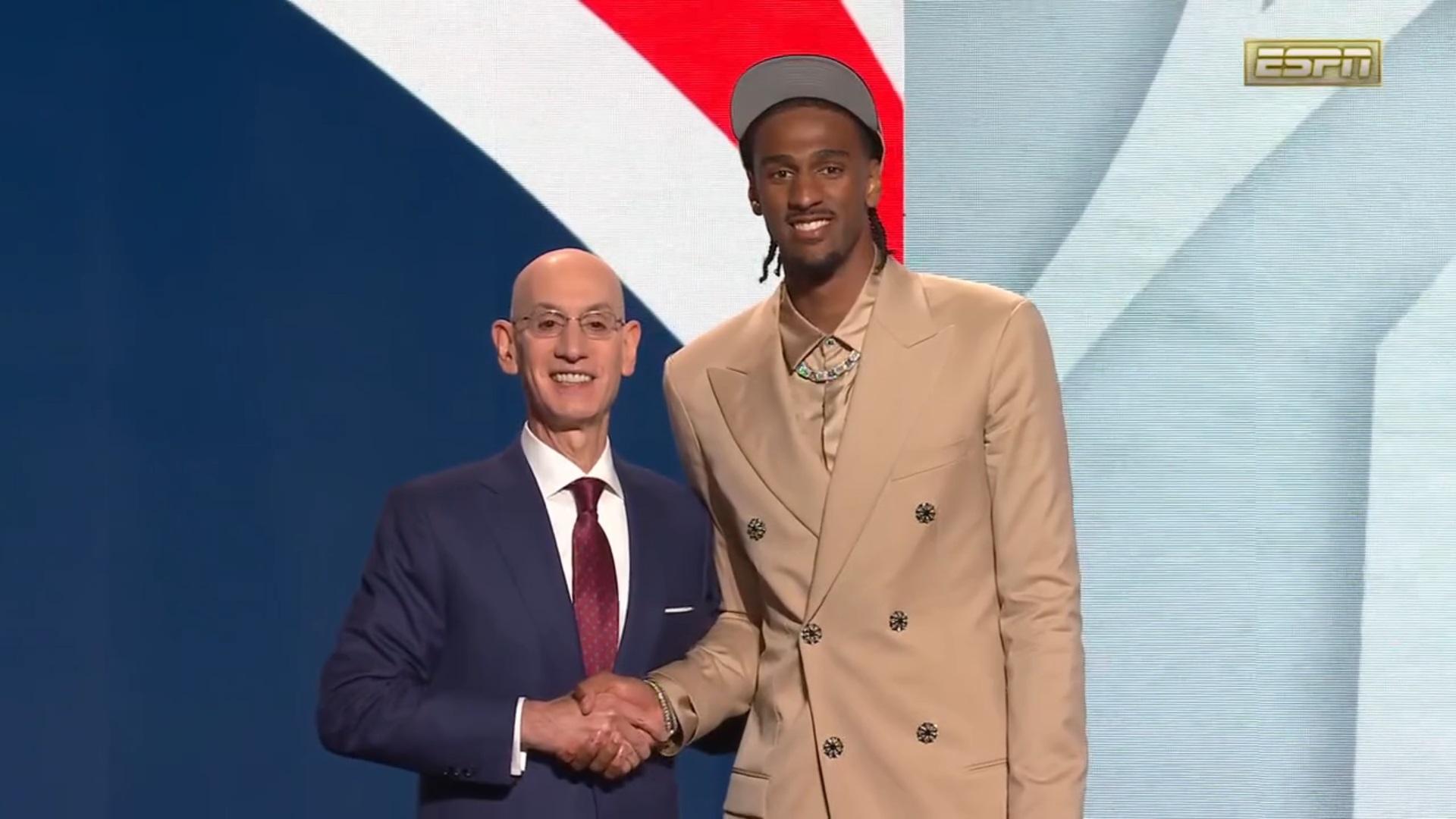 Alexandre Sarr Washington Wizards 27 juin 2024 Draft NBA