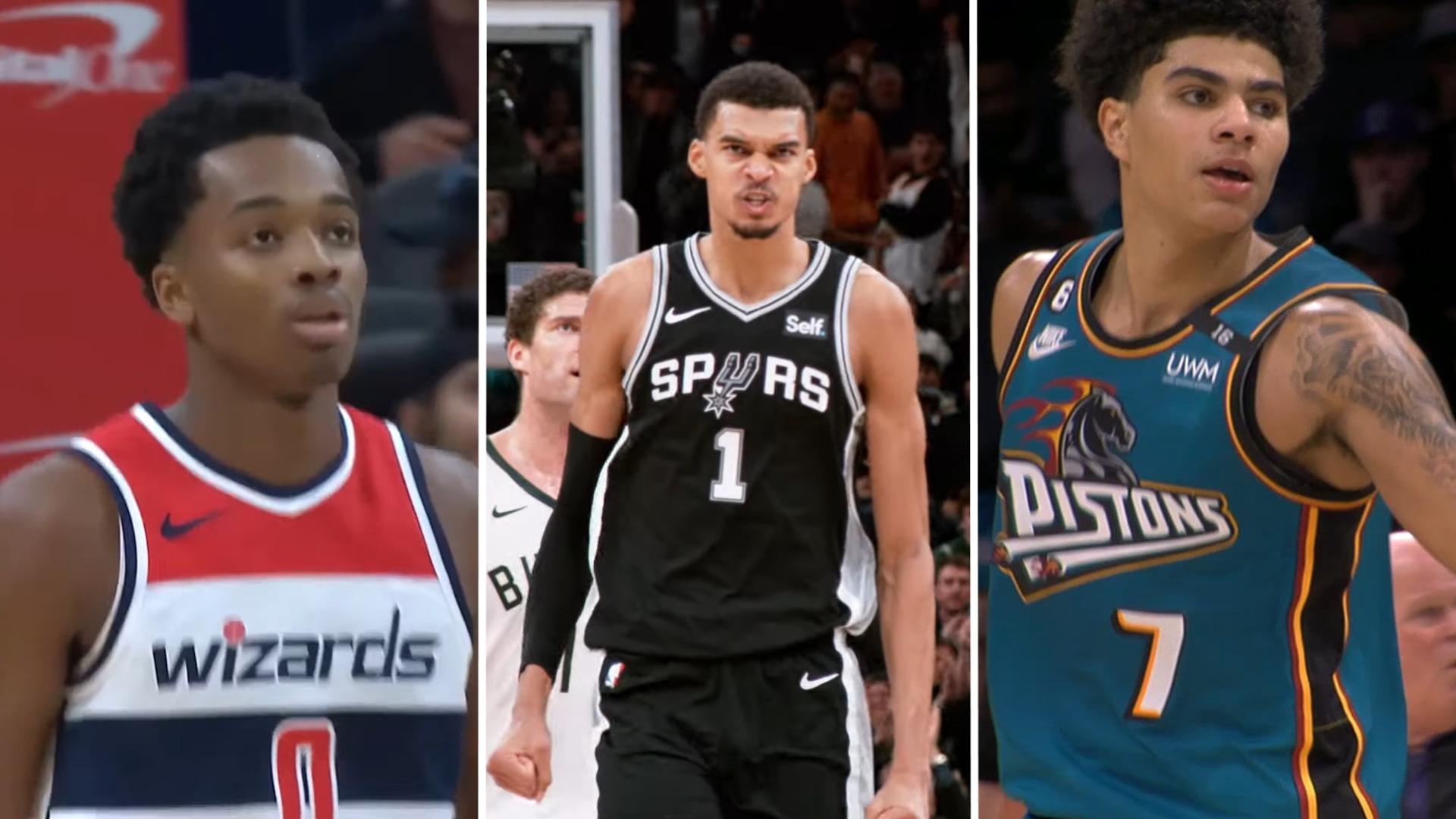 Bilal Coulibaly - Victor Wembanyama - Killian Hayes 21 juin 2024 Draft NBA