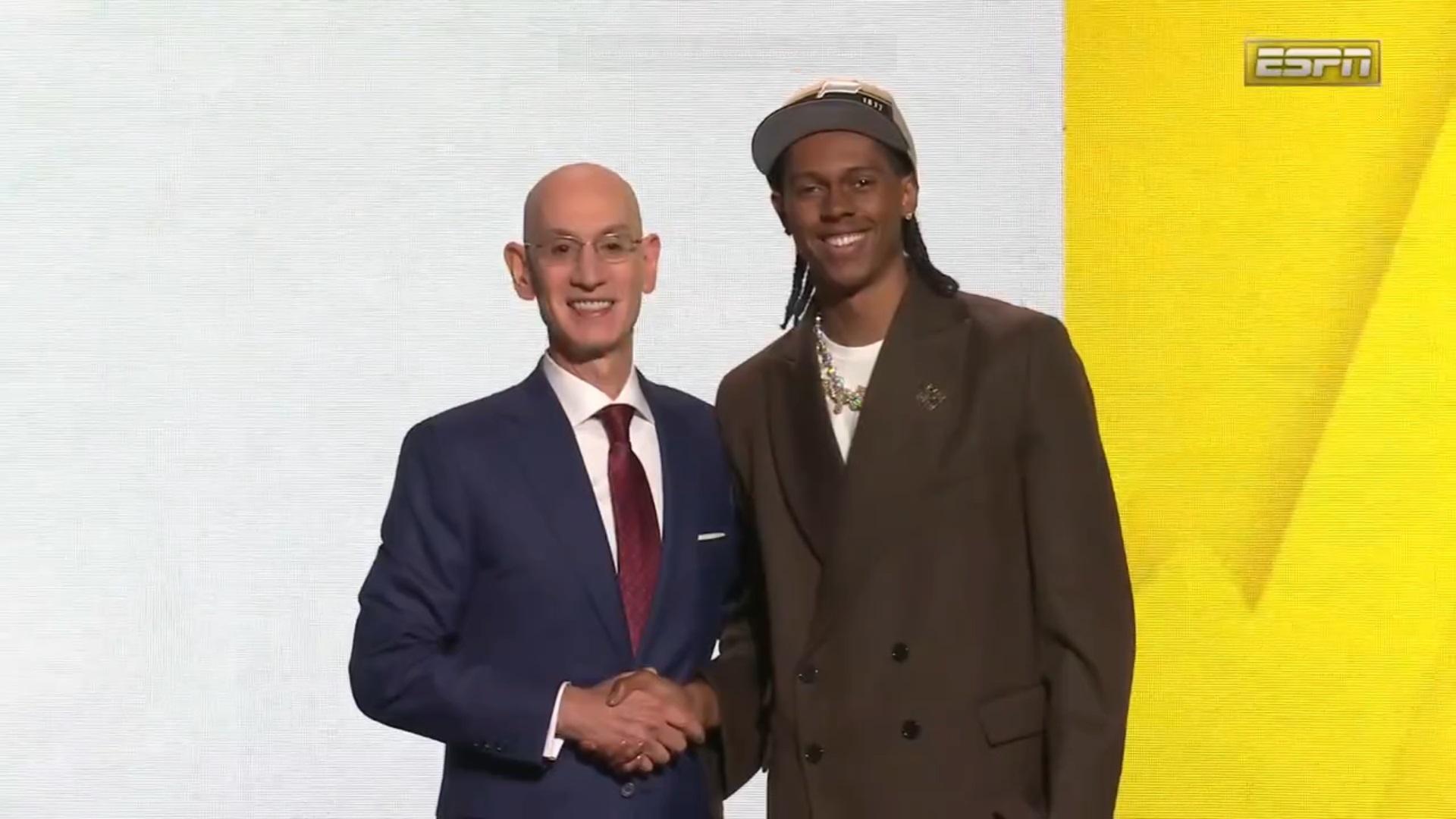 Cody Williams pick Utah Jazz Draft NBA 27 juin 2024