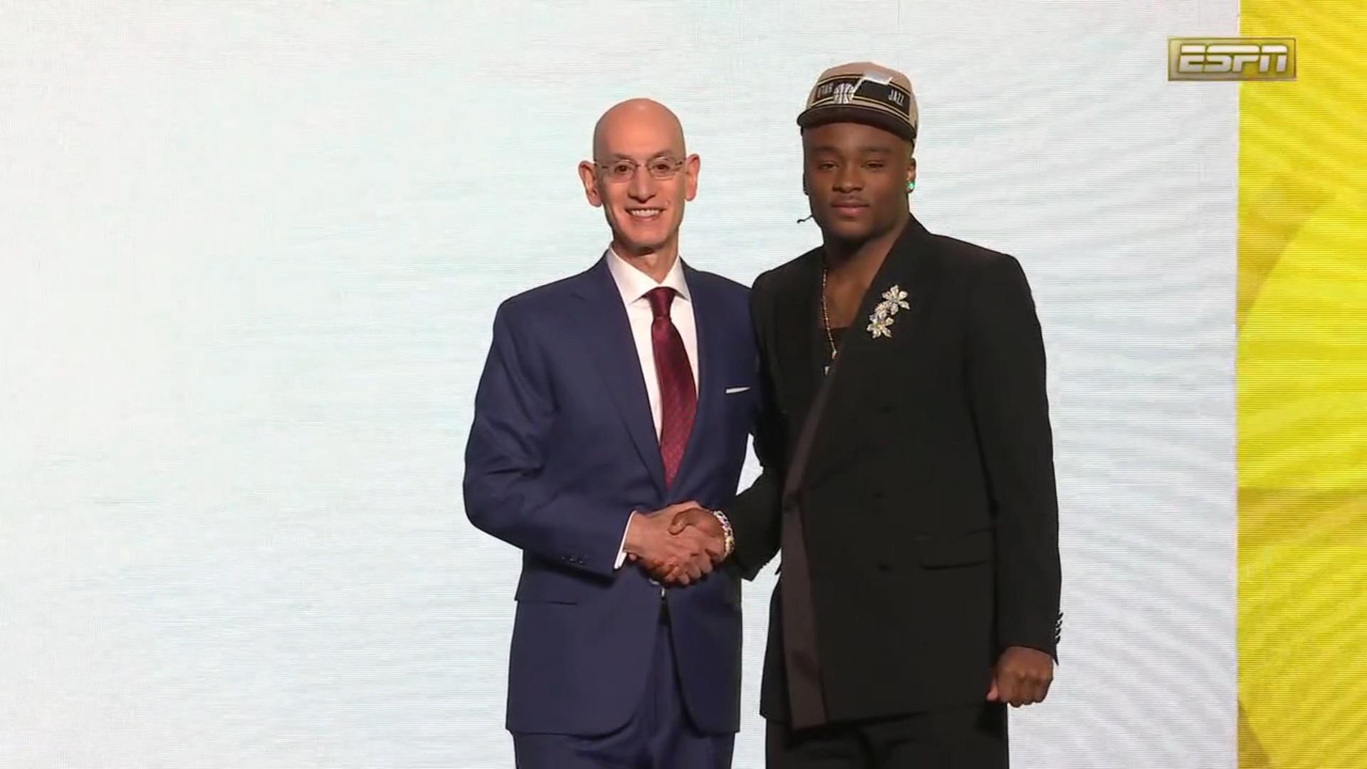 Isaiah Collier Draft NBA Utah Jazz 27 juin 2024