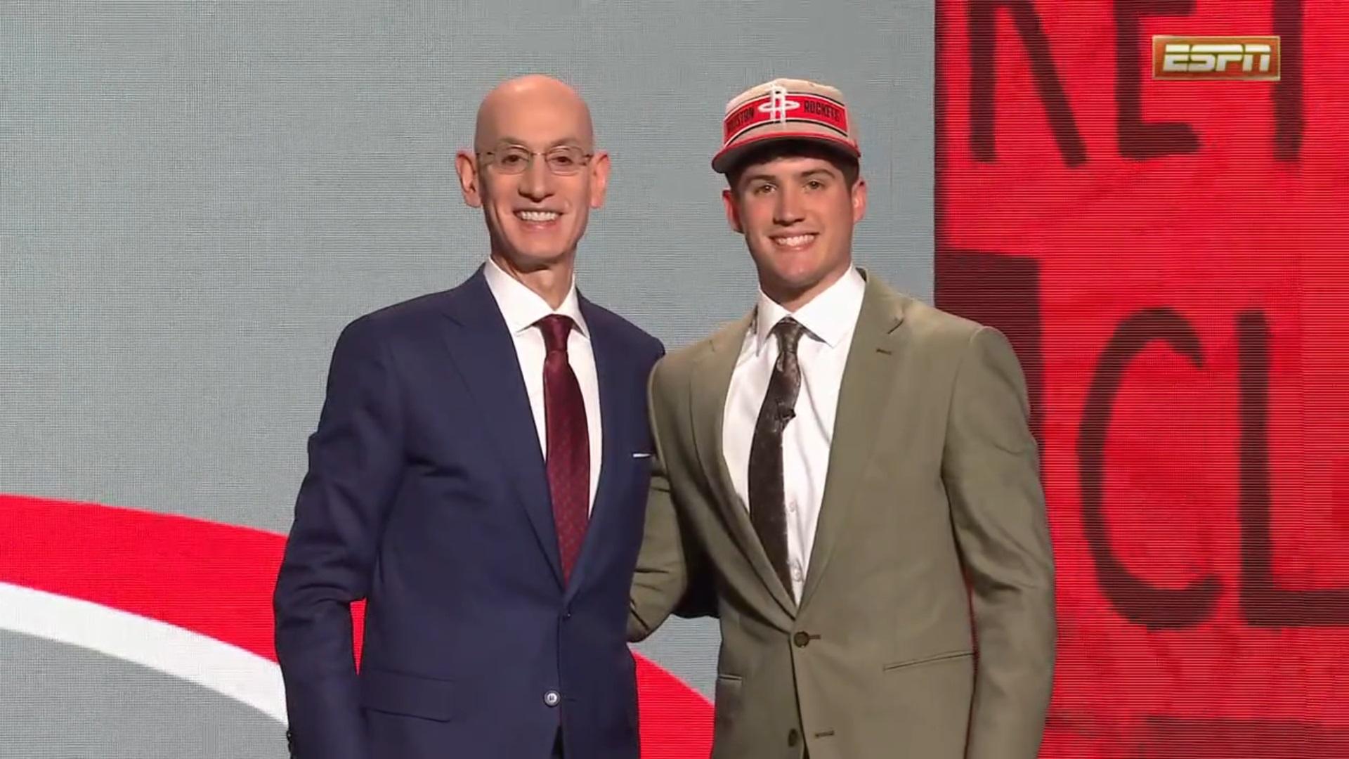 Reed Sheppard Houston Rockets 27 juin 2024 Draft NBA