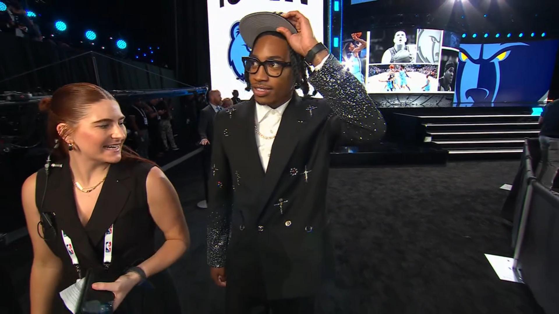 Rob Dillingham Spurs Draft NBA 27 juin 2024