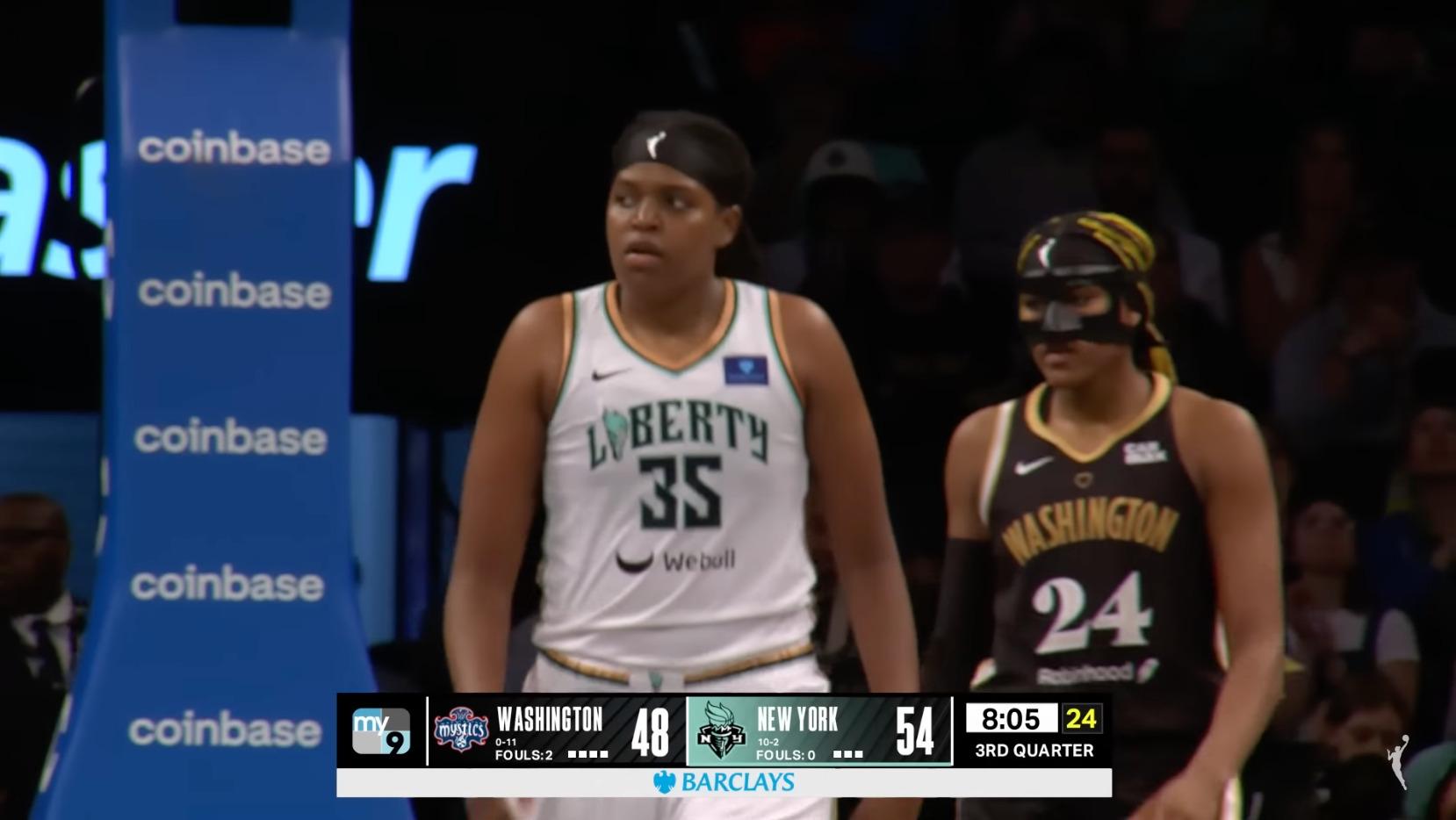 Jonquel Jones WNBA 10 juin 2024