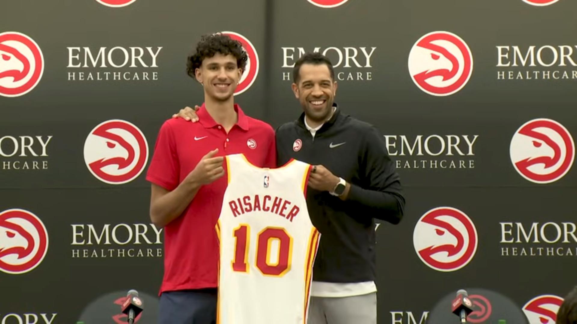 Zaccharie Risacher Atlanta Hawks 29 juin 2024