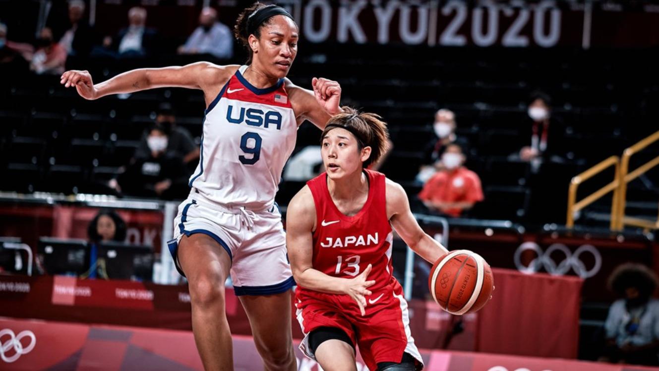 A'ja Wilson - Rui Machida Etats-Unis - Japon 24 juillet 2024