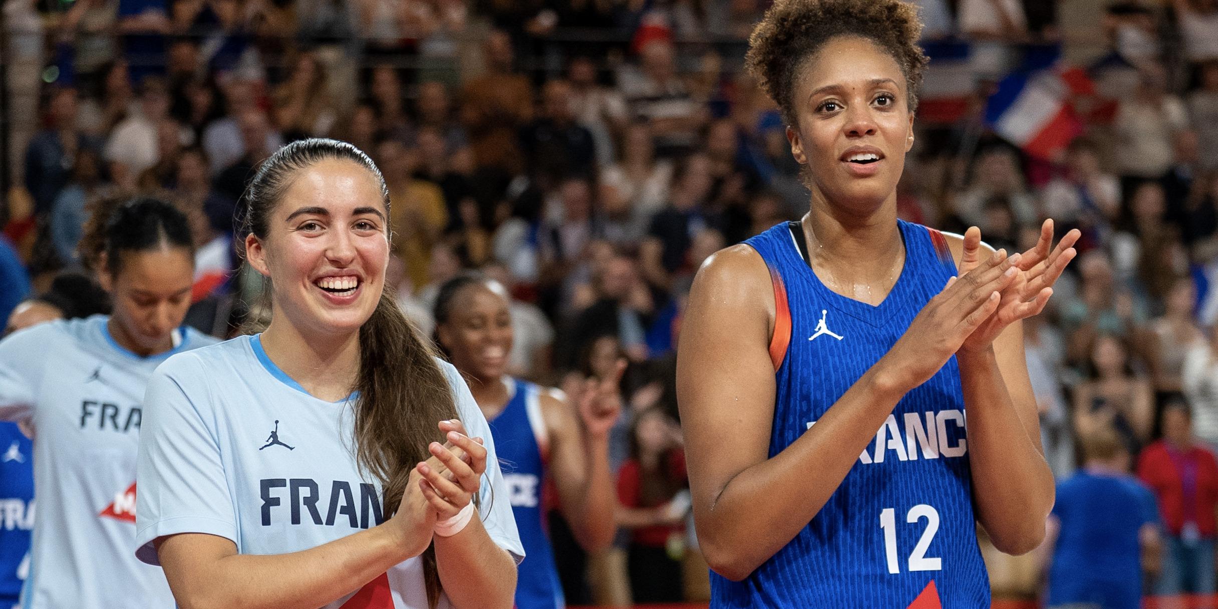 Marine Fauthoux Iliana Rupert Équipe de France Jeux Olympiques Paris 2024