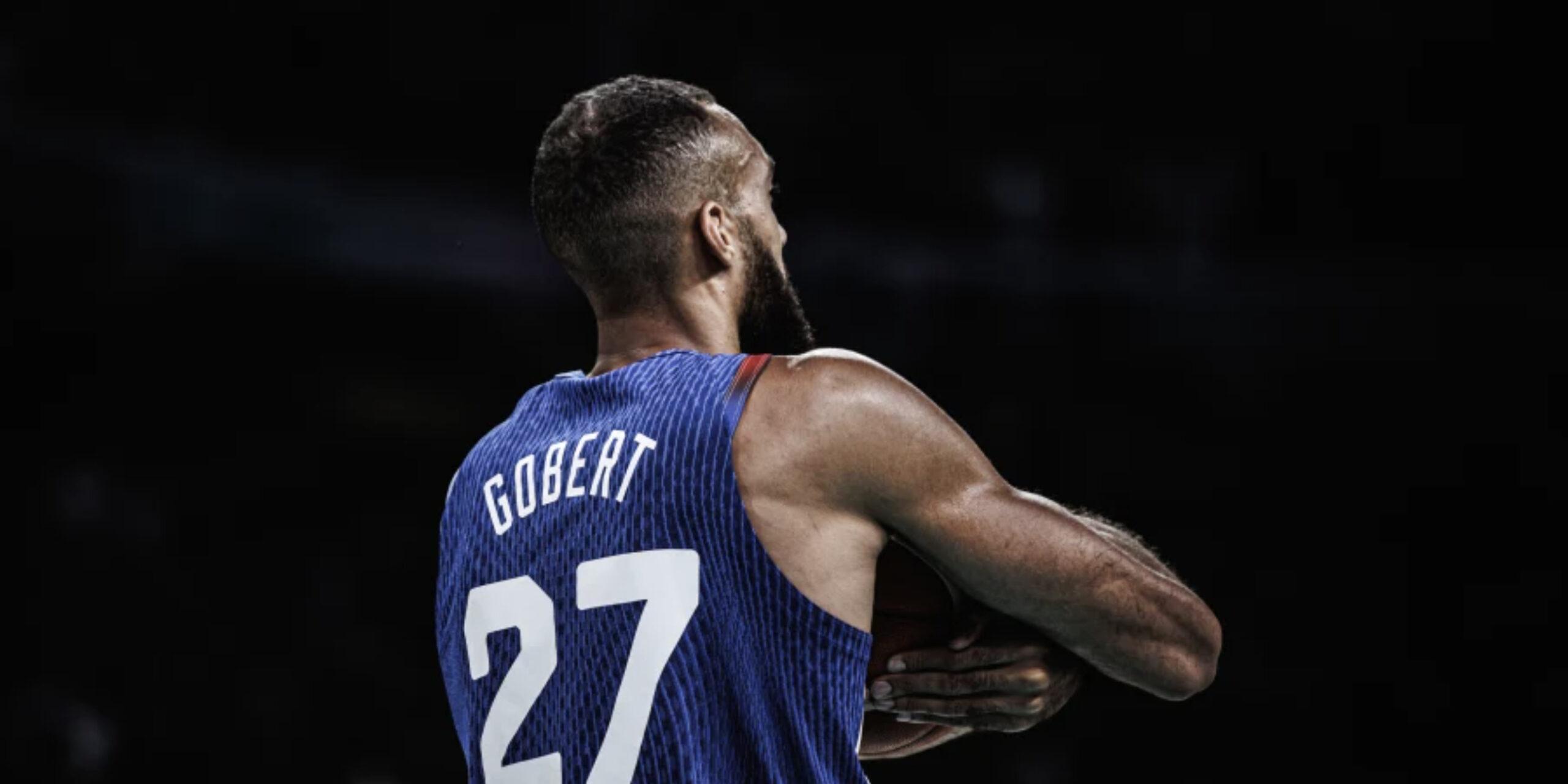 Rudy Gobert JO Paris 2024 Équipe de France
